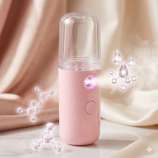 USB Nano Facial Mist Sprayer — Portable Face Steamer & Skin Hydrator